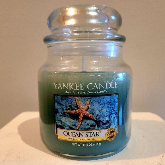 Yankee Candle Other - Yankee Candle OCEAN STAR, Medium Classic Jar, Single Wick Candle 14.5 oz